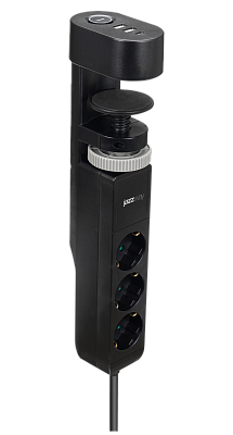 Удлинитель JAZZway ETD-03U-150-bk